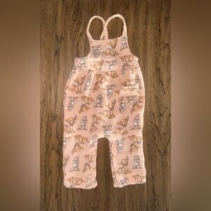 Bambi Disney Kids Romper Overalls 18 M